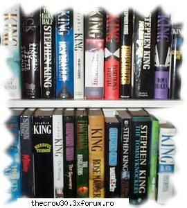 Stephen King - Va recomand cu draga inima o colectie de carti ce - BOOKS