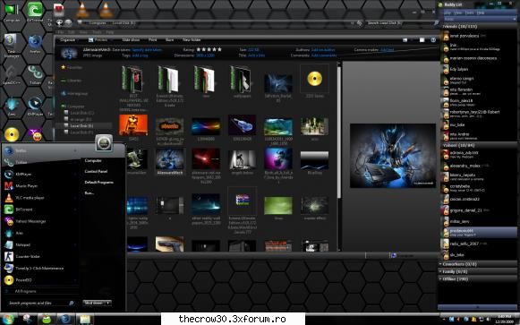 THE BEST THEME FOR WINDOWS SE7EN.(DARCK-FUSION) - extract and copy Dark7 - Windows XP & Vista & Winsows 7
